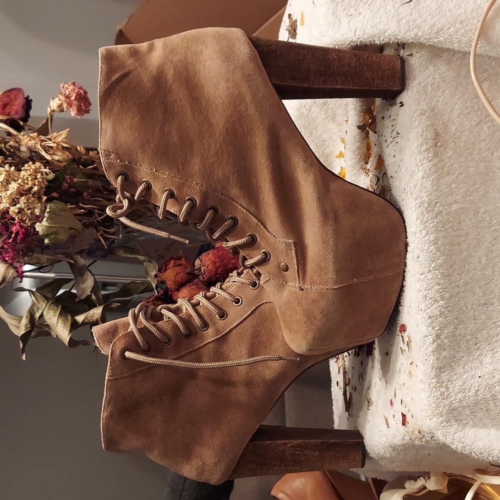 Jeffery Campbell Platform Booties. - image 3